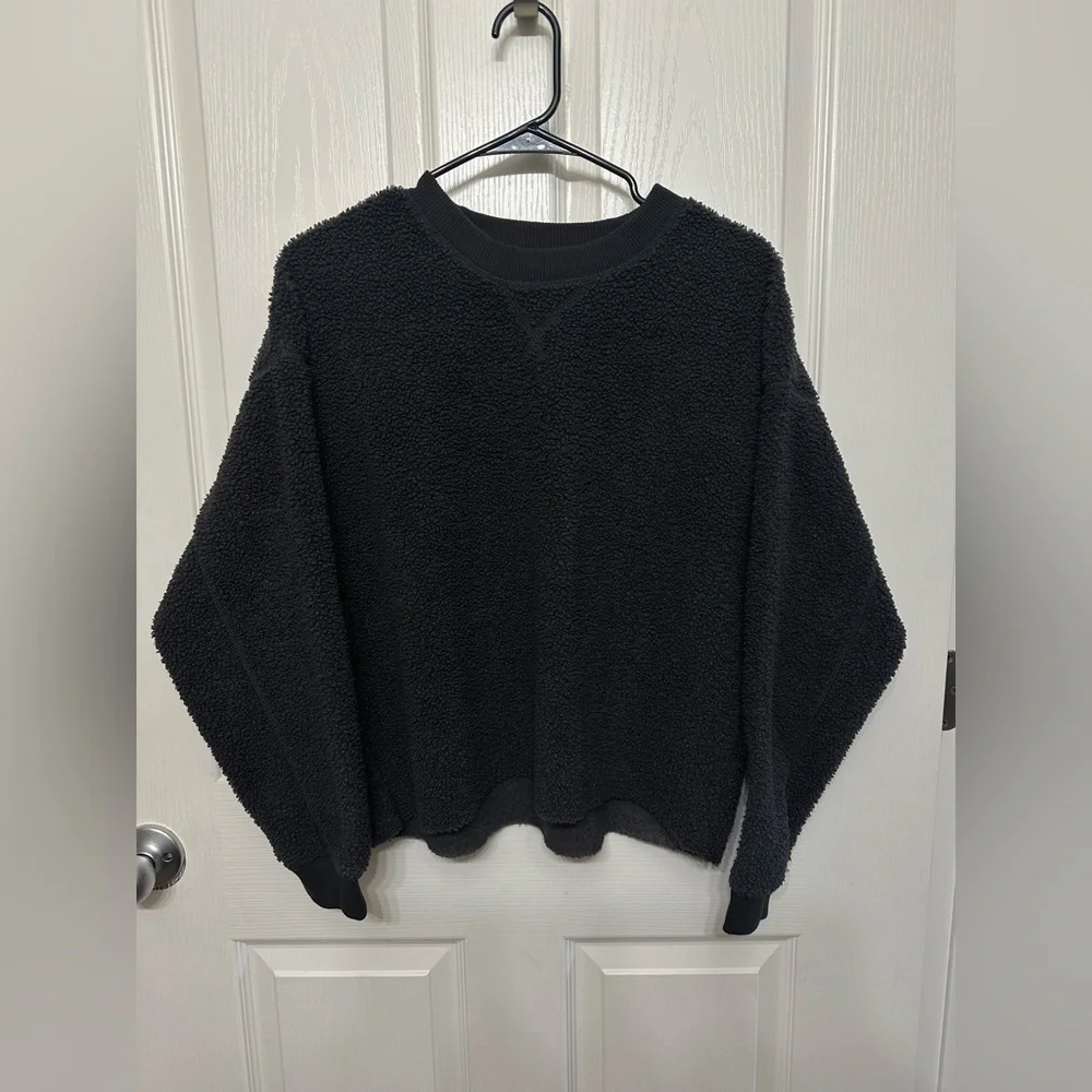 American Eagle Teddy‎ Sherpa Pullover